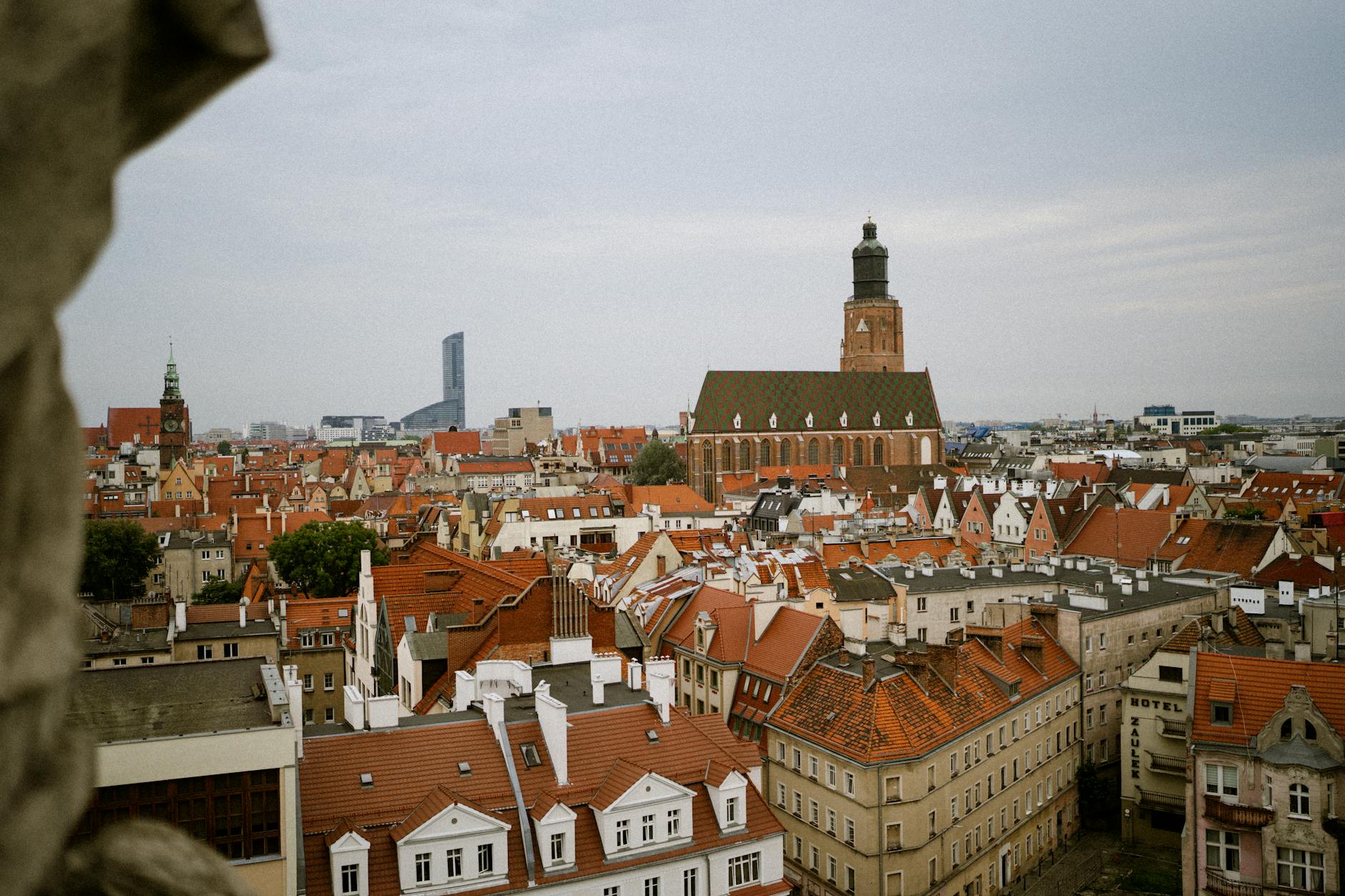 Wroclaw skyline for solo traveler report planning.