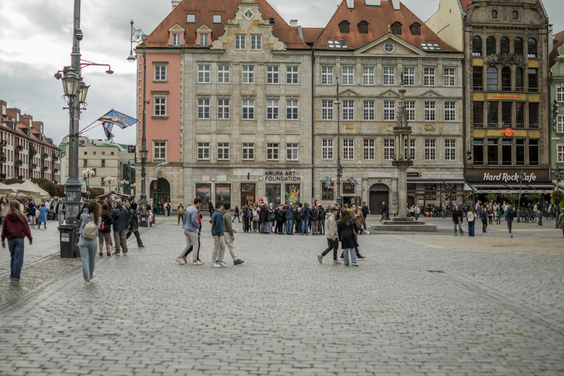 Wroclaw cafe setting for solo traveler planning.