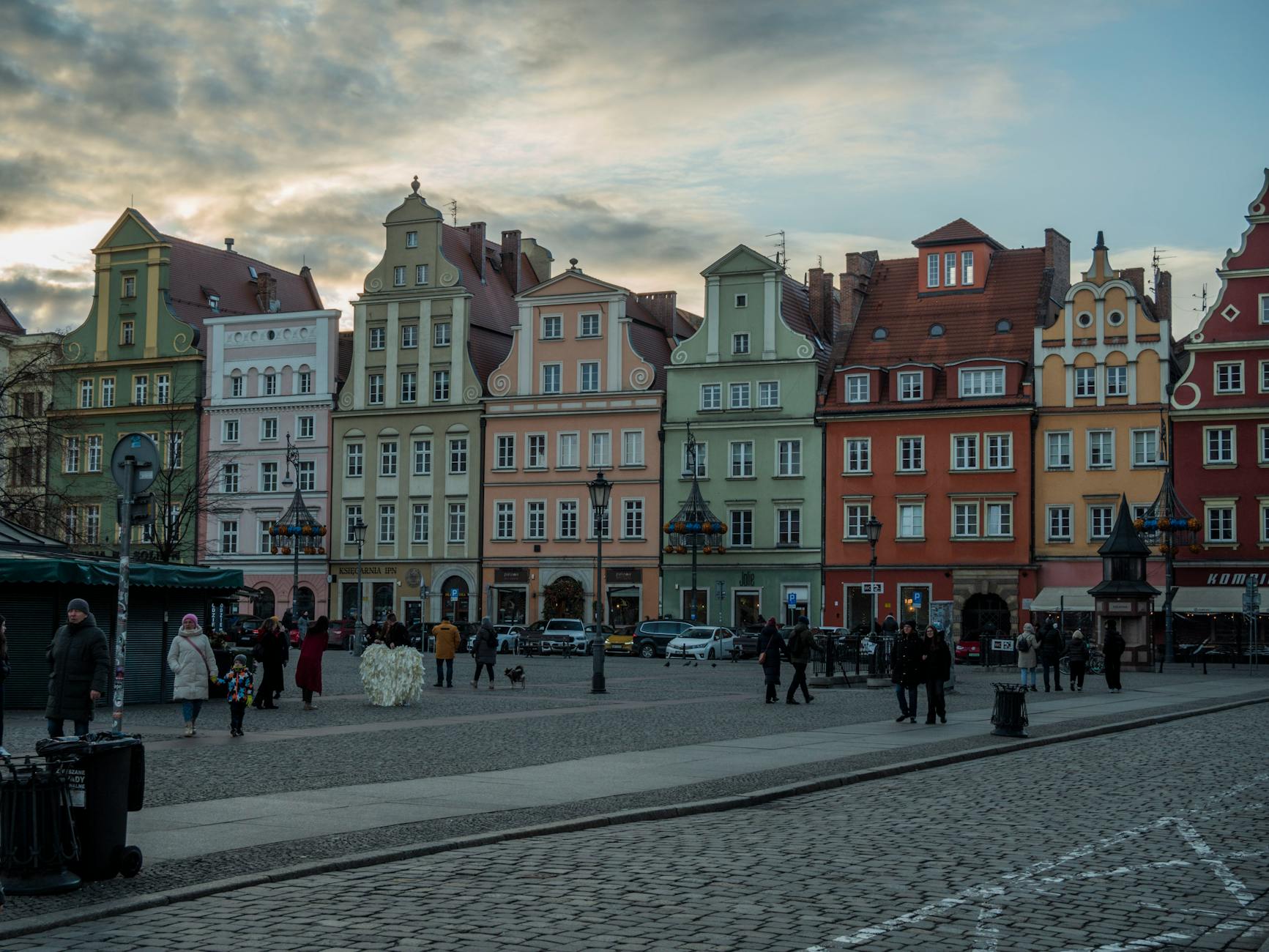Wroclaw city setting for student short-program planning.