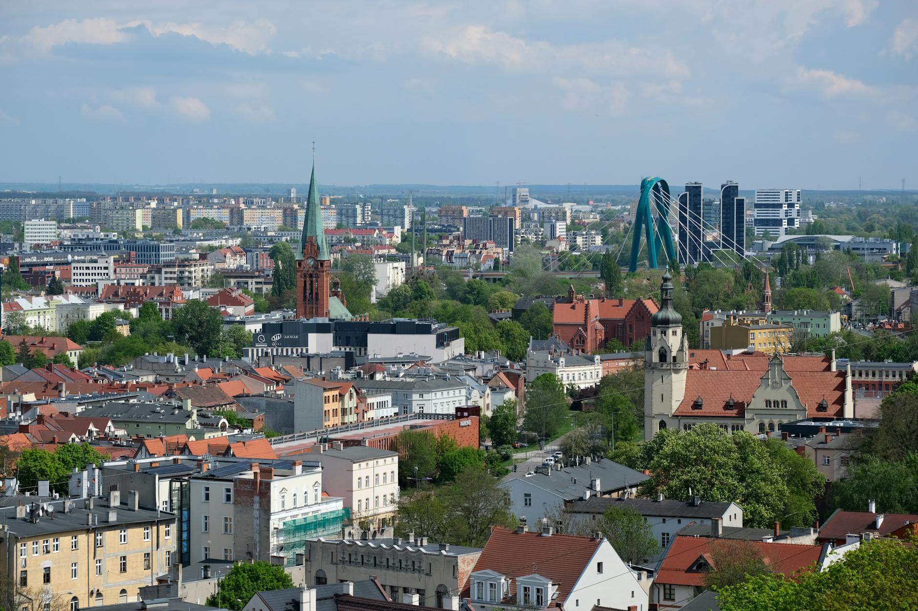 Wroclaw skyline for volunteer and NGO travel report planning.