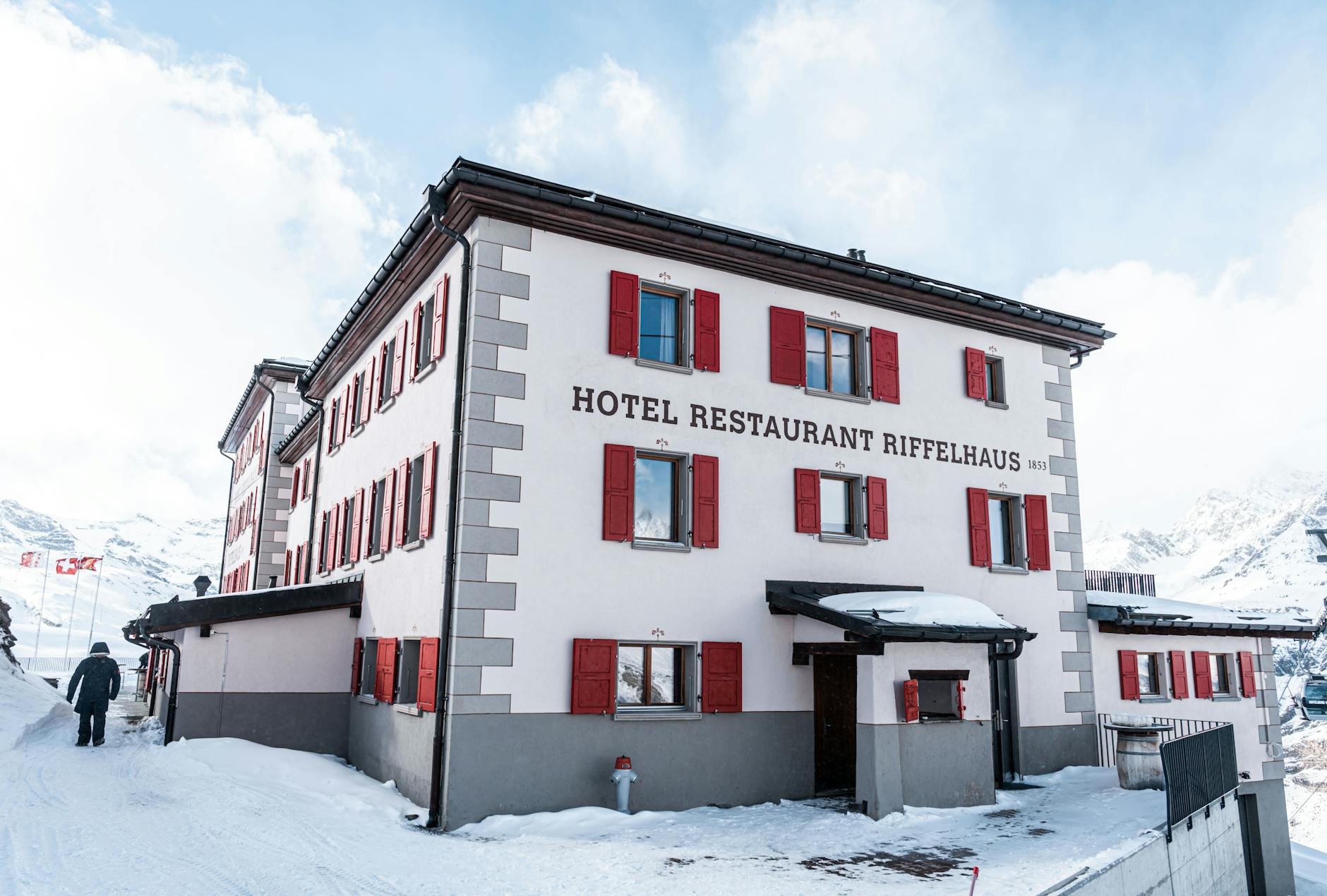 Mountain hotel in Zermatt for academic conference venue planning.