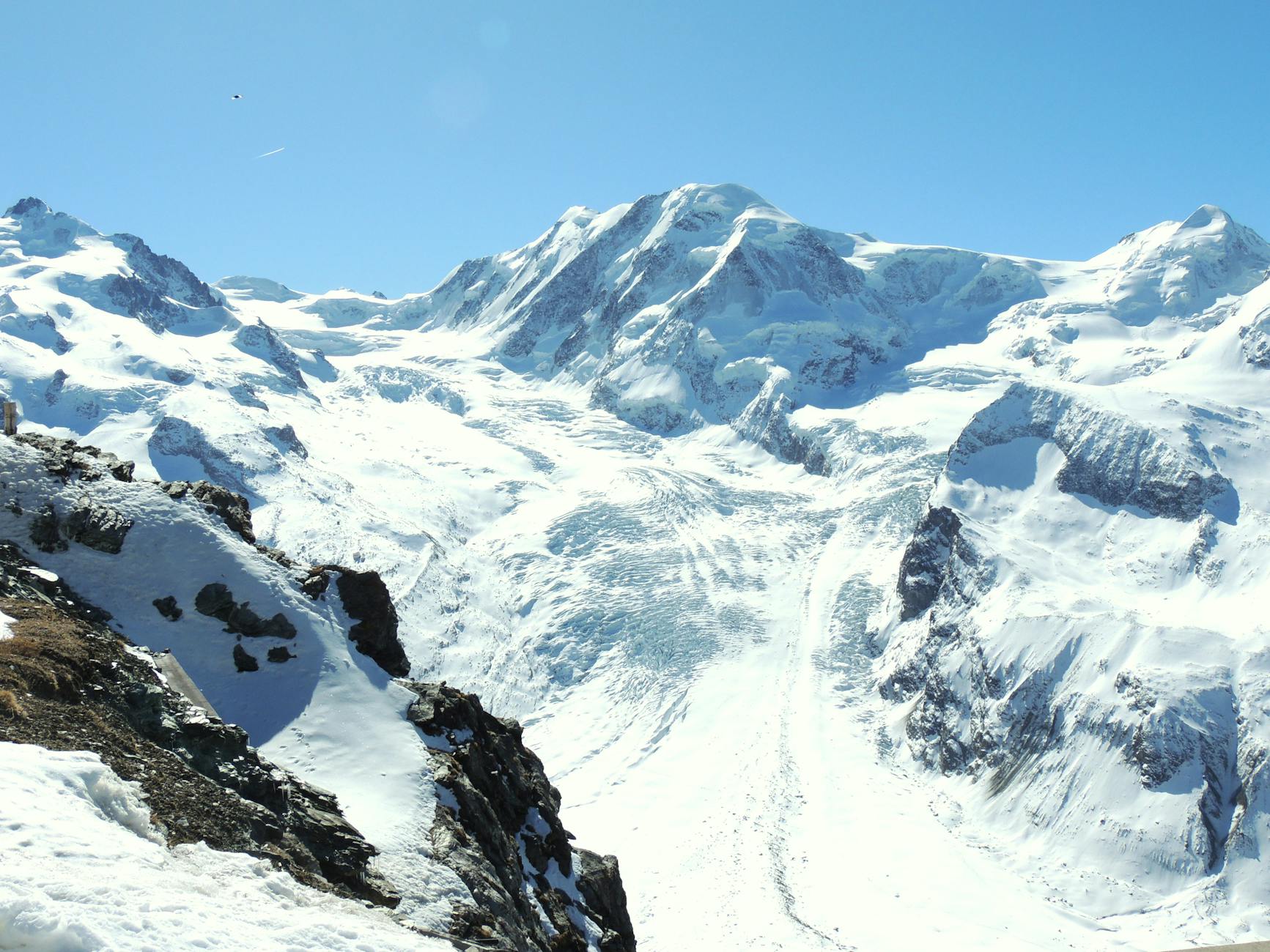High alpine terrain near Zermatt for outdoor budget and safety planning.