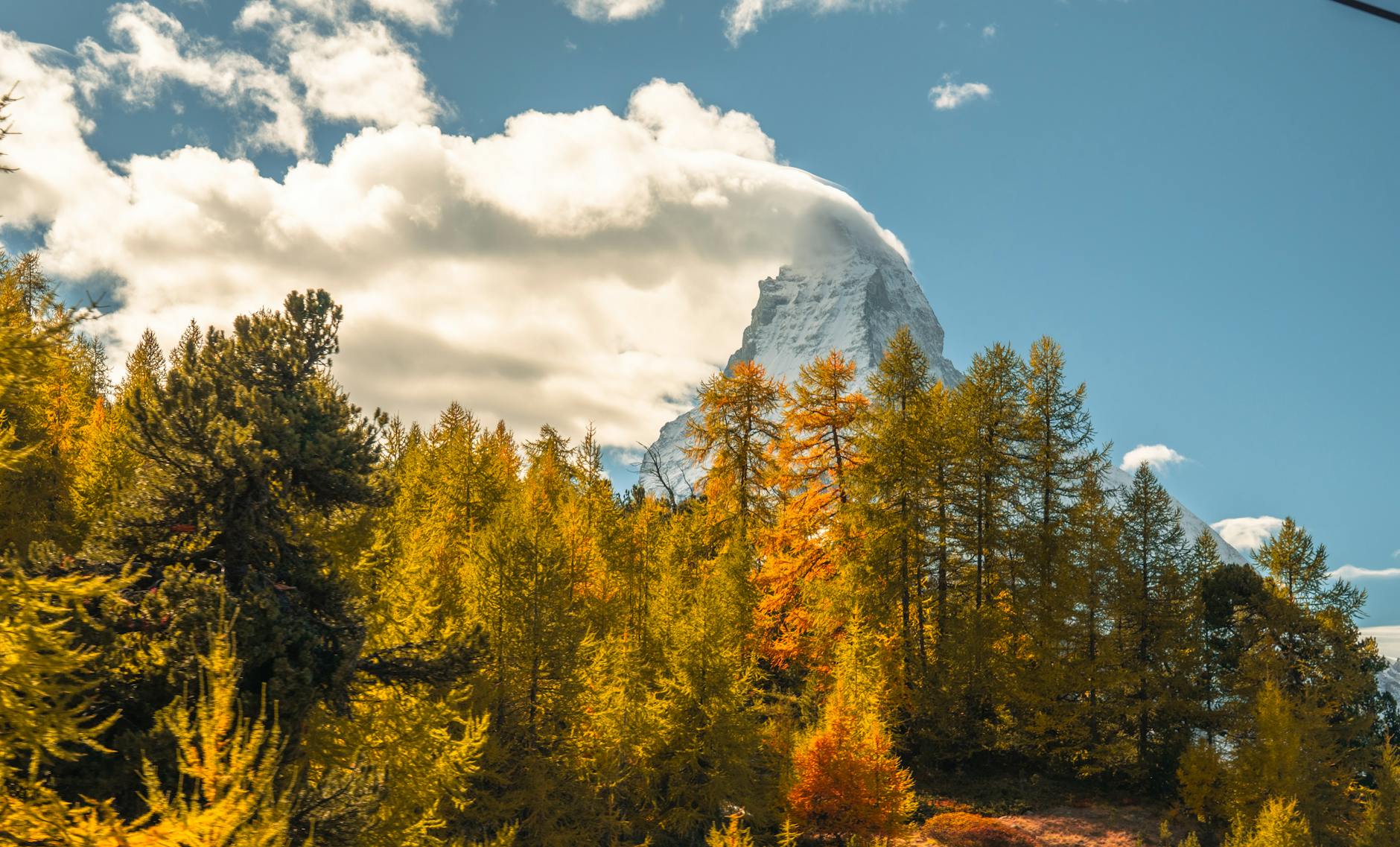 Matterhorn and alpine snow for Zermatt budget cost planning.