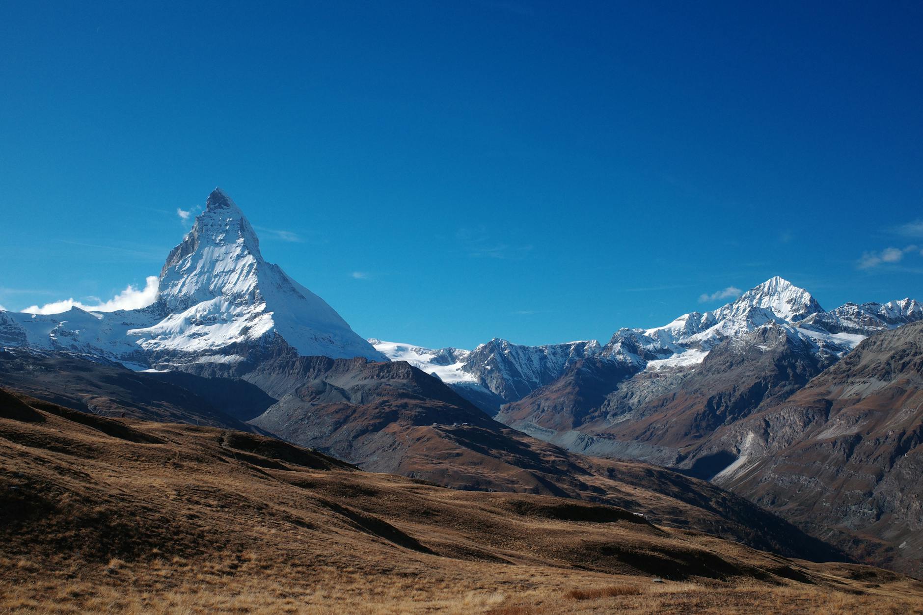 Mountain train and Matterhorn for Zermatt consultant arrival planning.