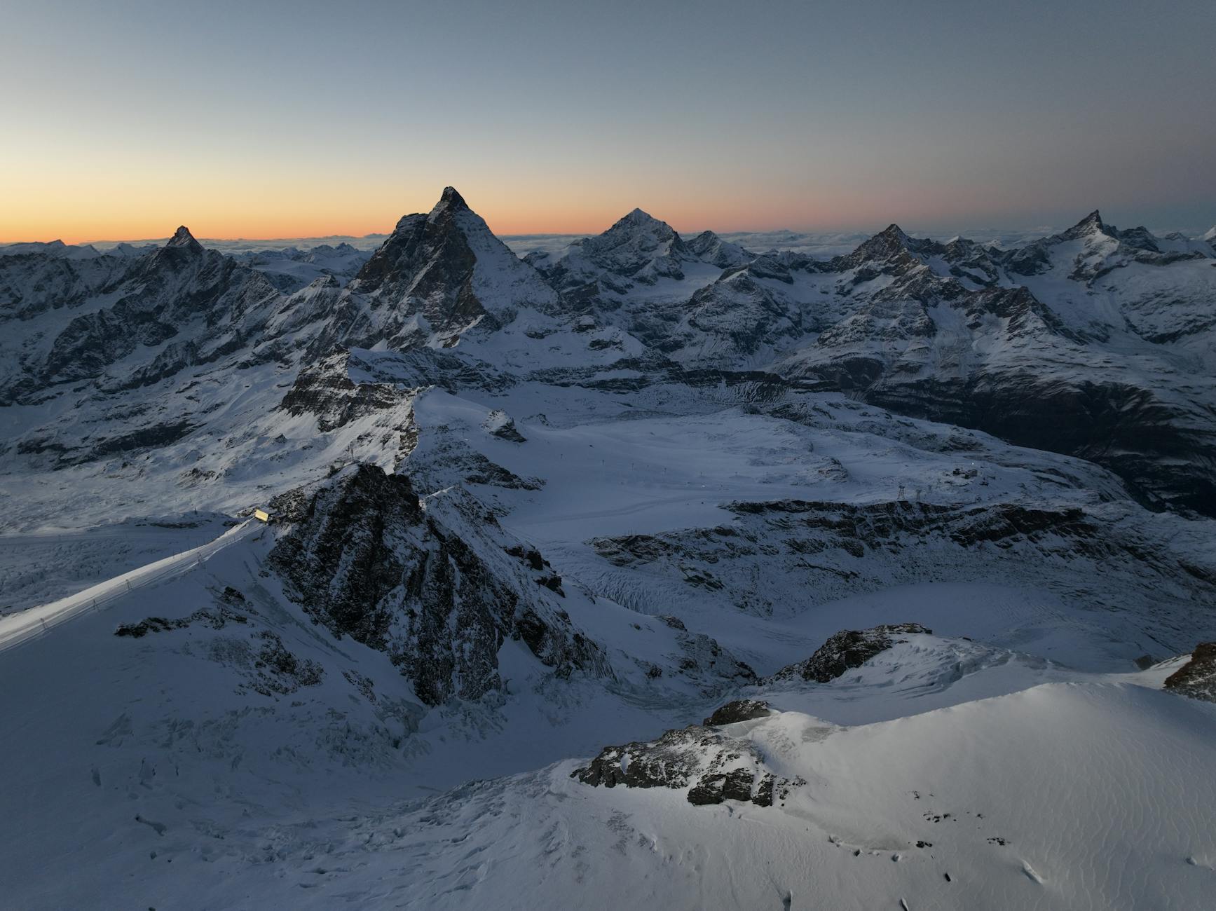 Matterhorn and alpine lake for creator safety and local rule planning.