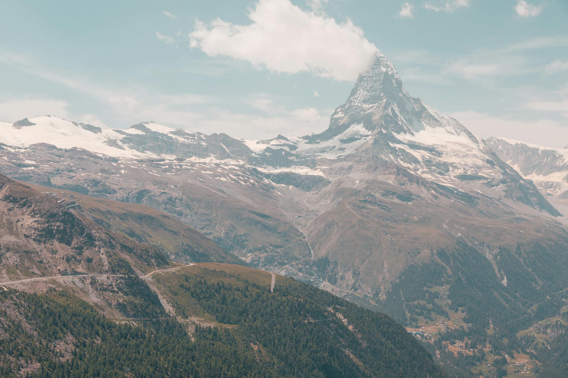 Matterhorn alpine landscape for first-time Zermatt travel report planning.