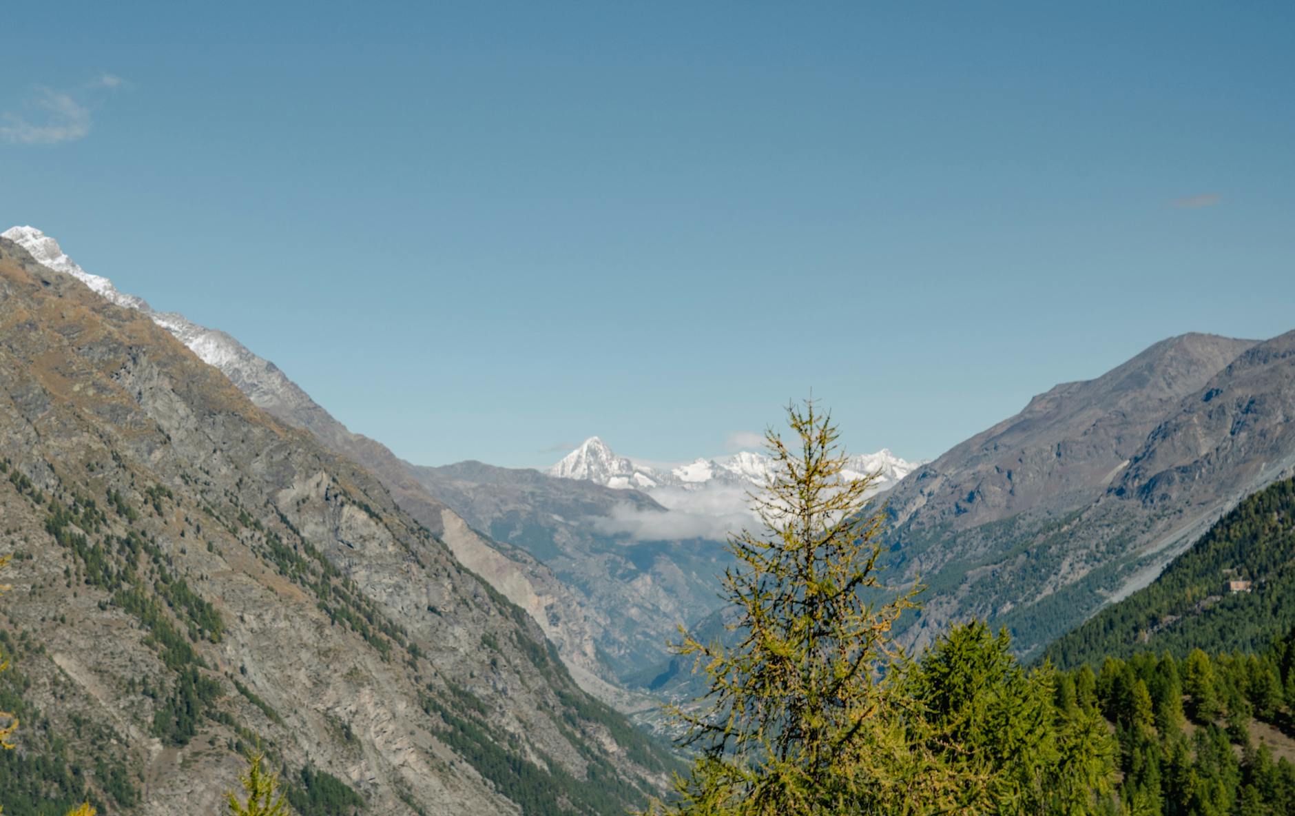 Matterhorn and snow for Zermatt journalist gear planning.