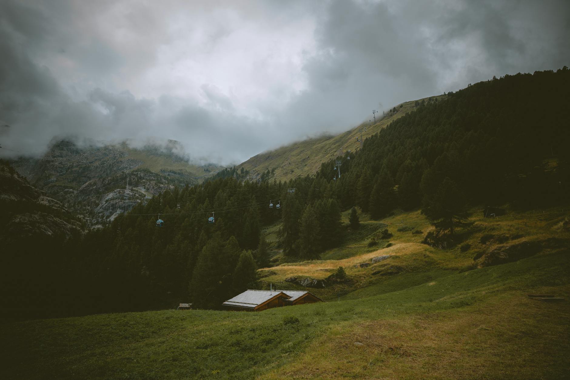 Zermatt meadow and chalet for older traveler medical continuity planning.