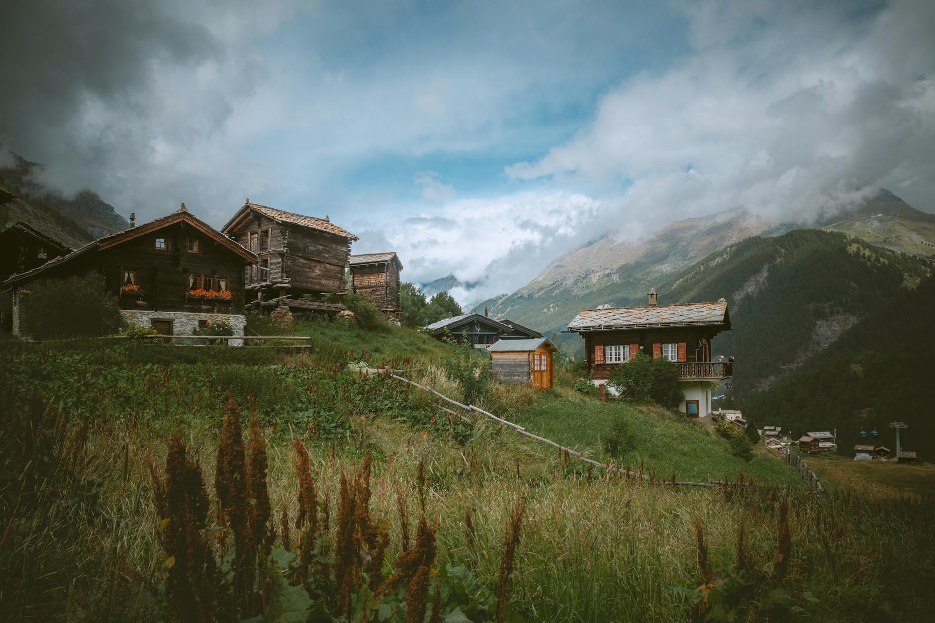 Zermatt alpine chalets for older traveler hotel support planning.