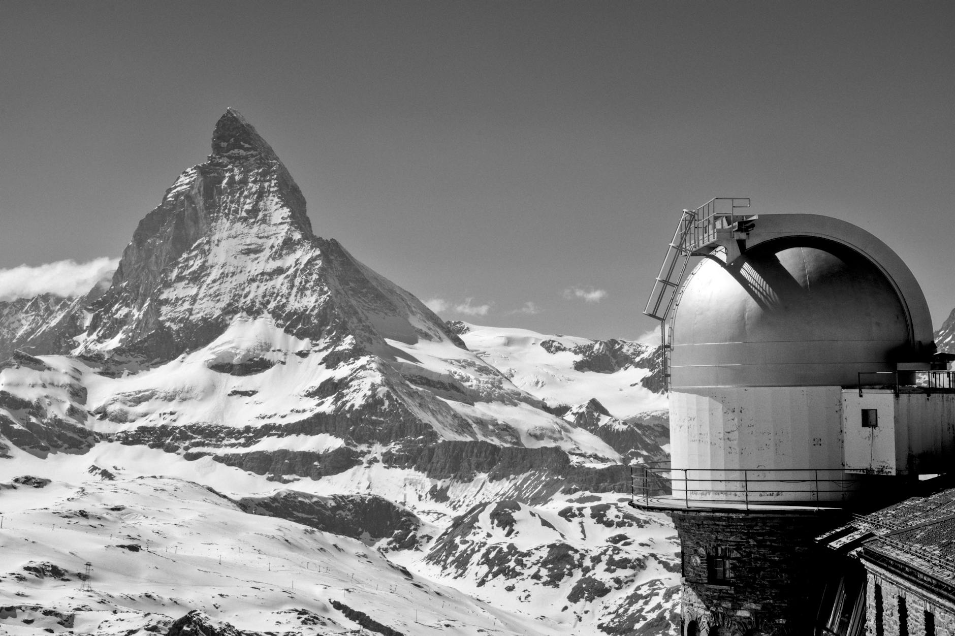 Zermatt village and mountain setting for religious travel conduct planning.