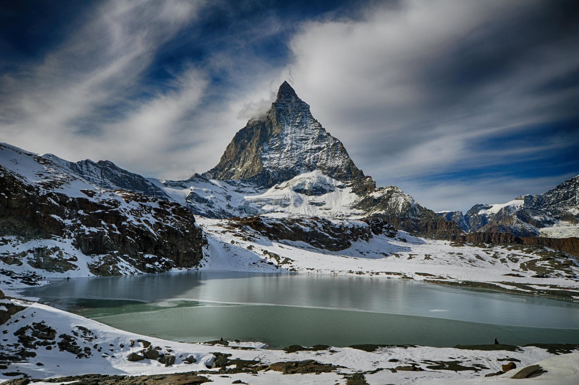 Alpine mountains for Zermatt business networking planning.