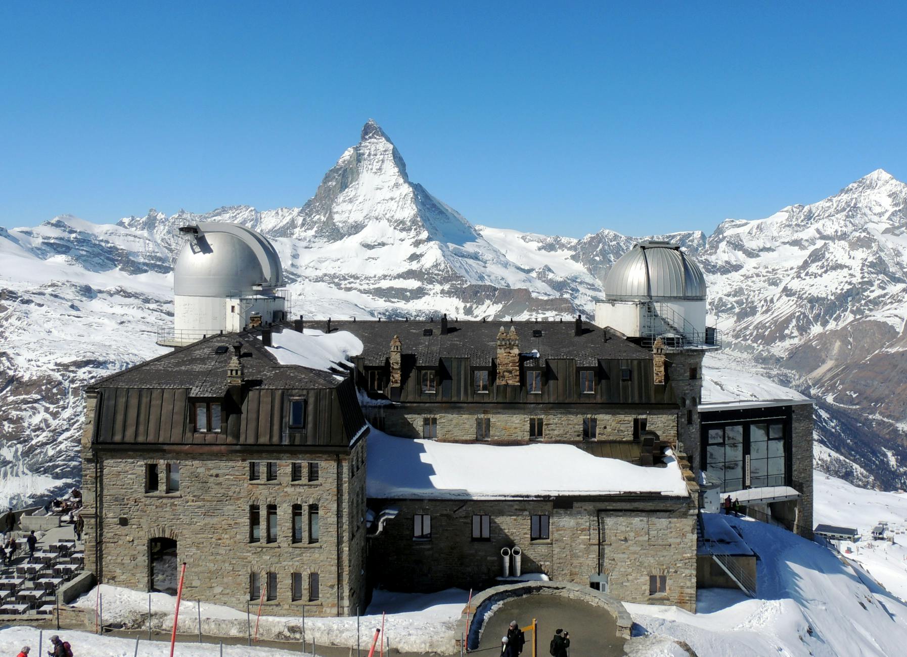 Gornergrat and Matterhorn setting for Zermatt medical constraint planning.