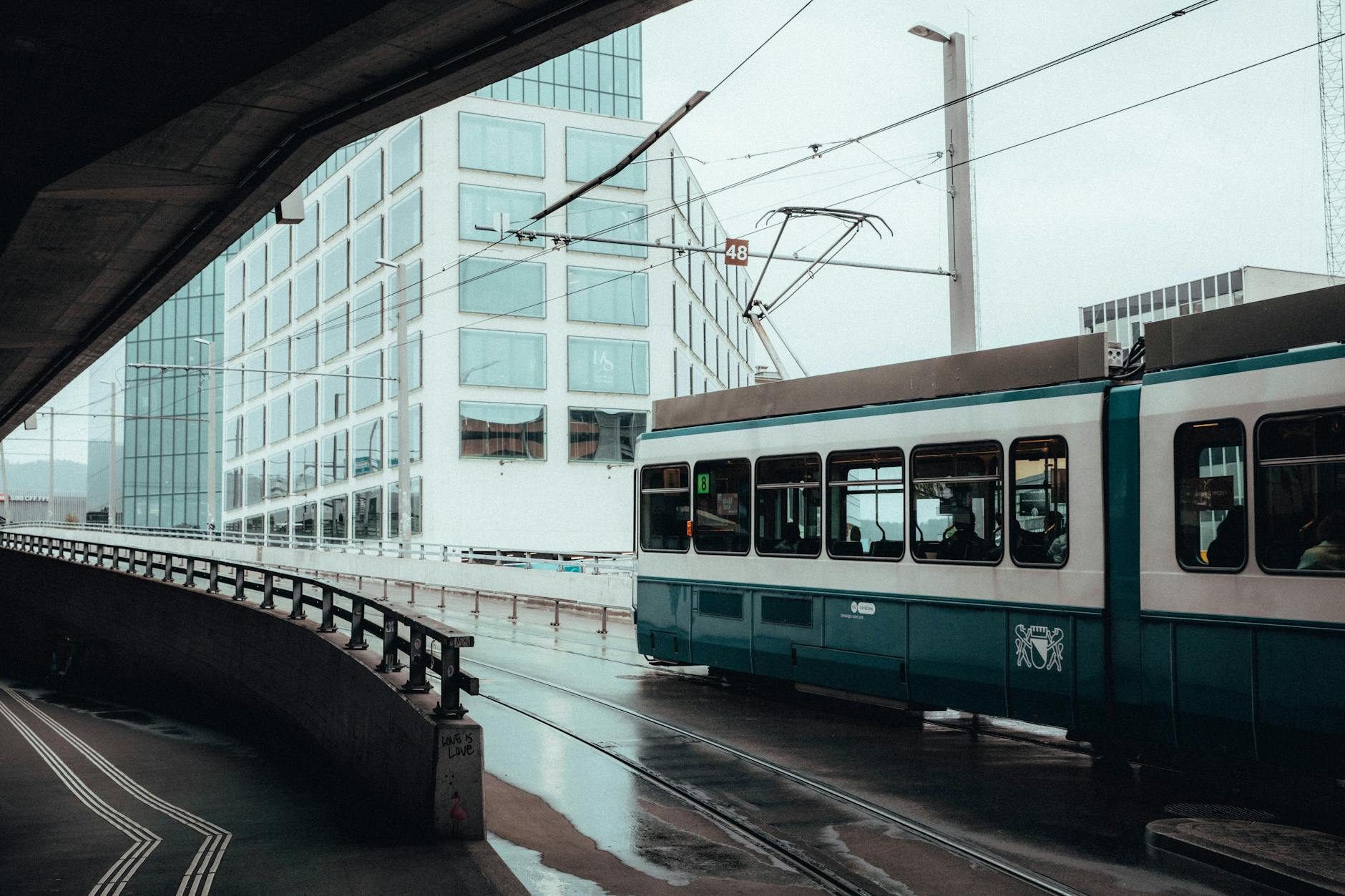 Zurich tram context for budget-conscious movement around the city.