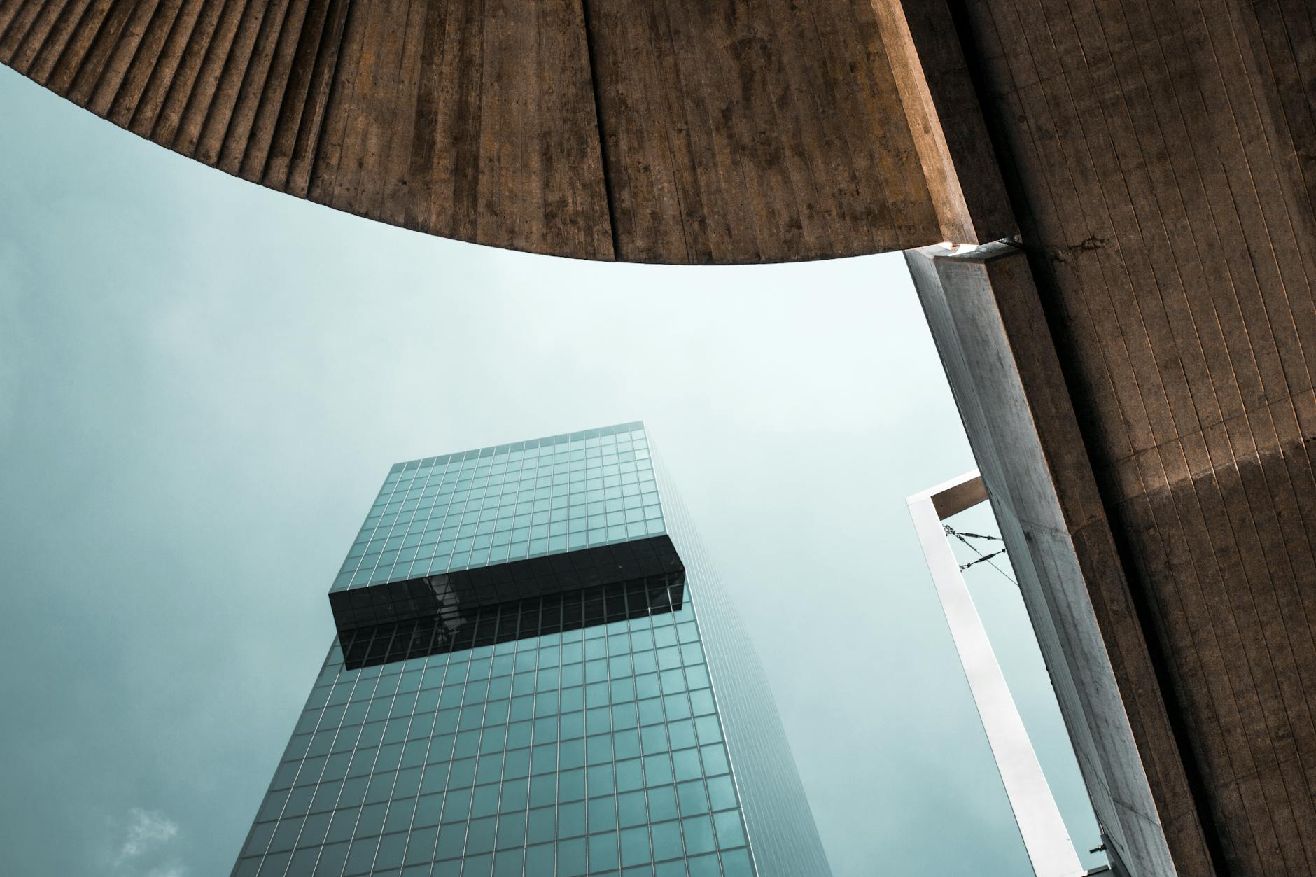 Modern Zurich office tower context for business-district planning.