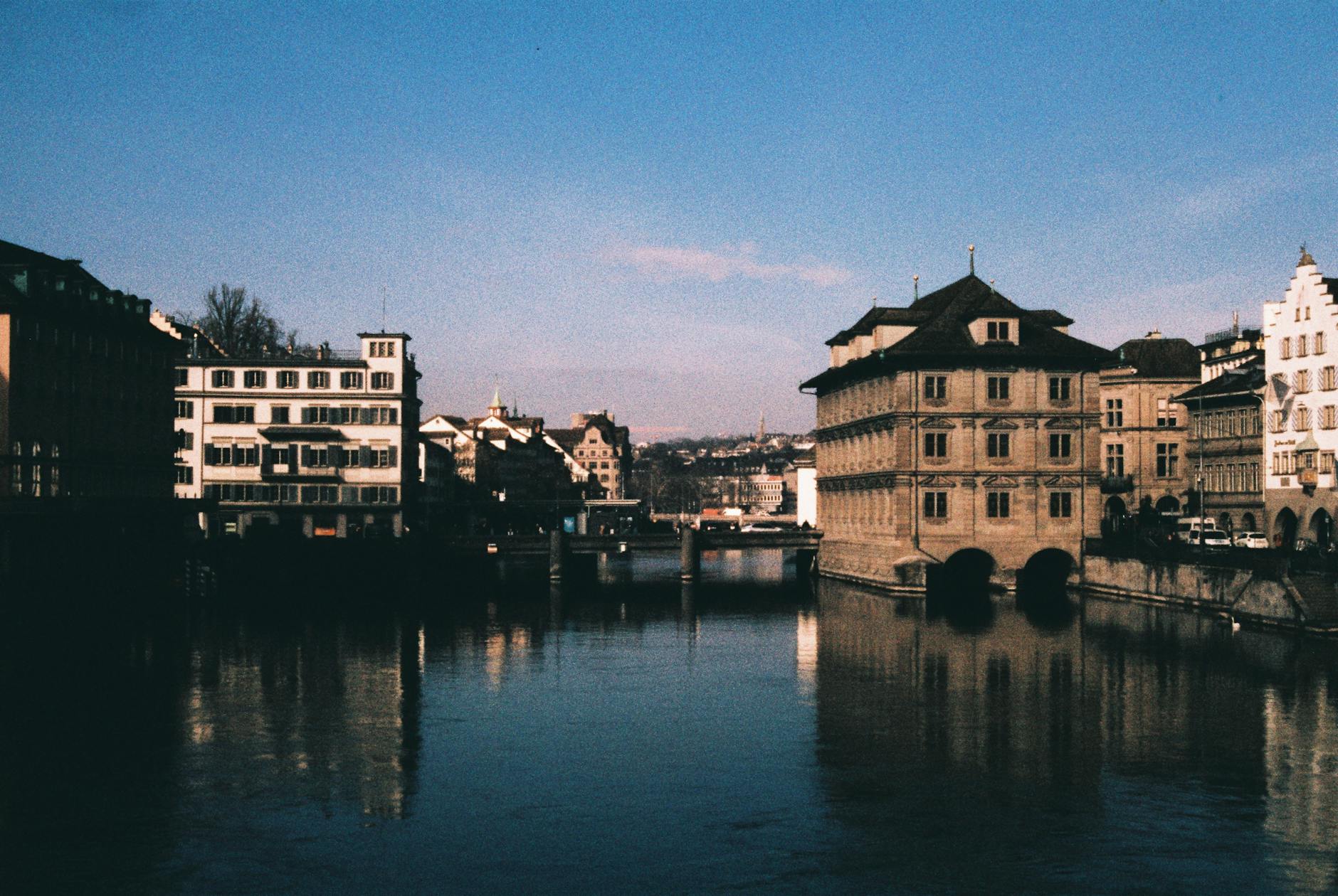 Zurich waterfront context for conference networking routes.