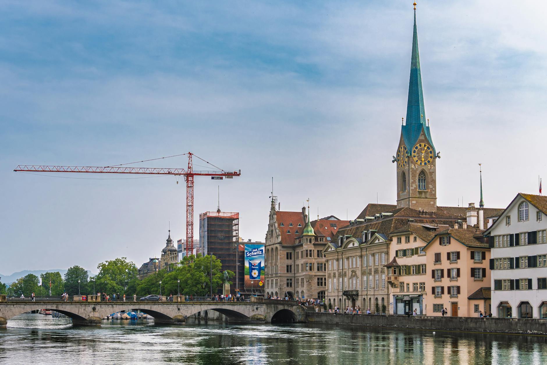 Zurich cityscape and river context for creator permissions and privacy.