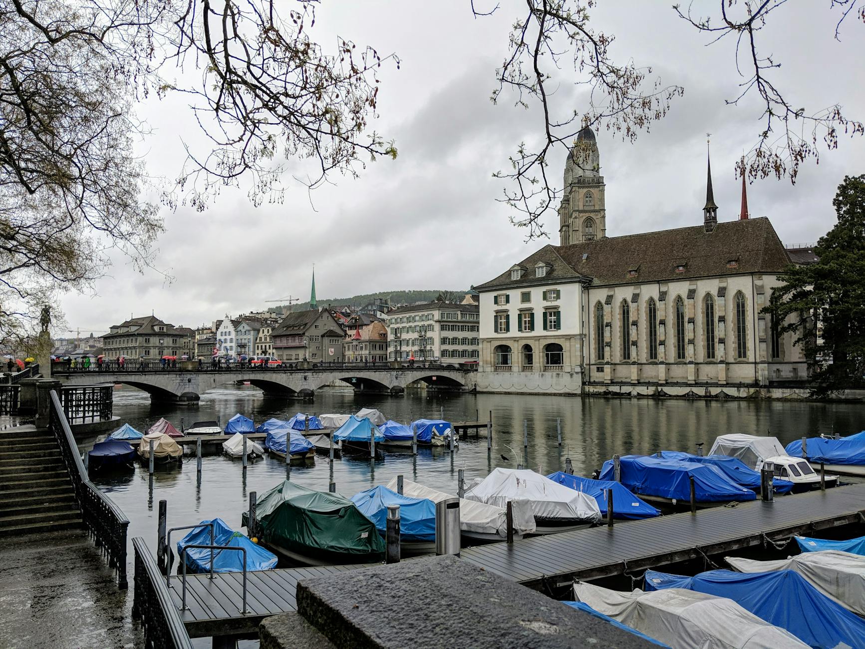 Zurich old town and bridge context for first-time travel report planning.