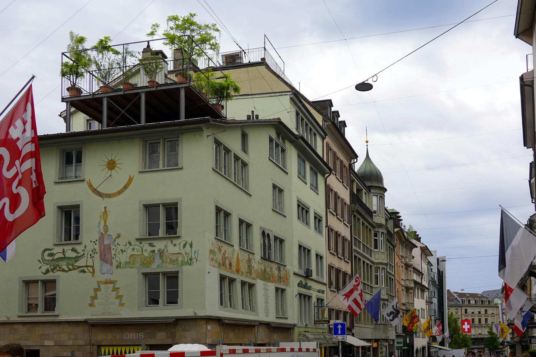 Zurich old town street context for protecting sales work between meetings.