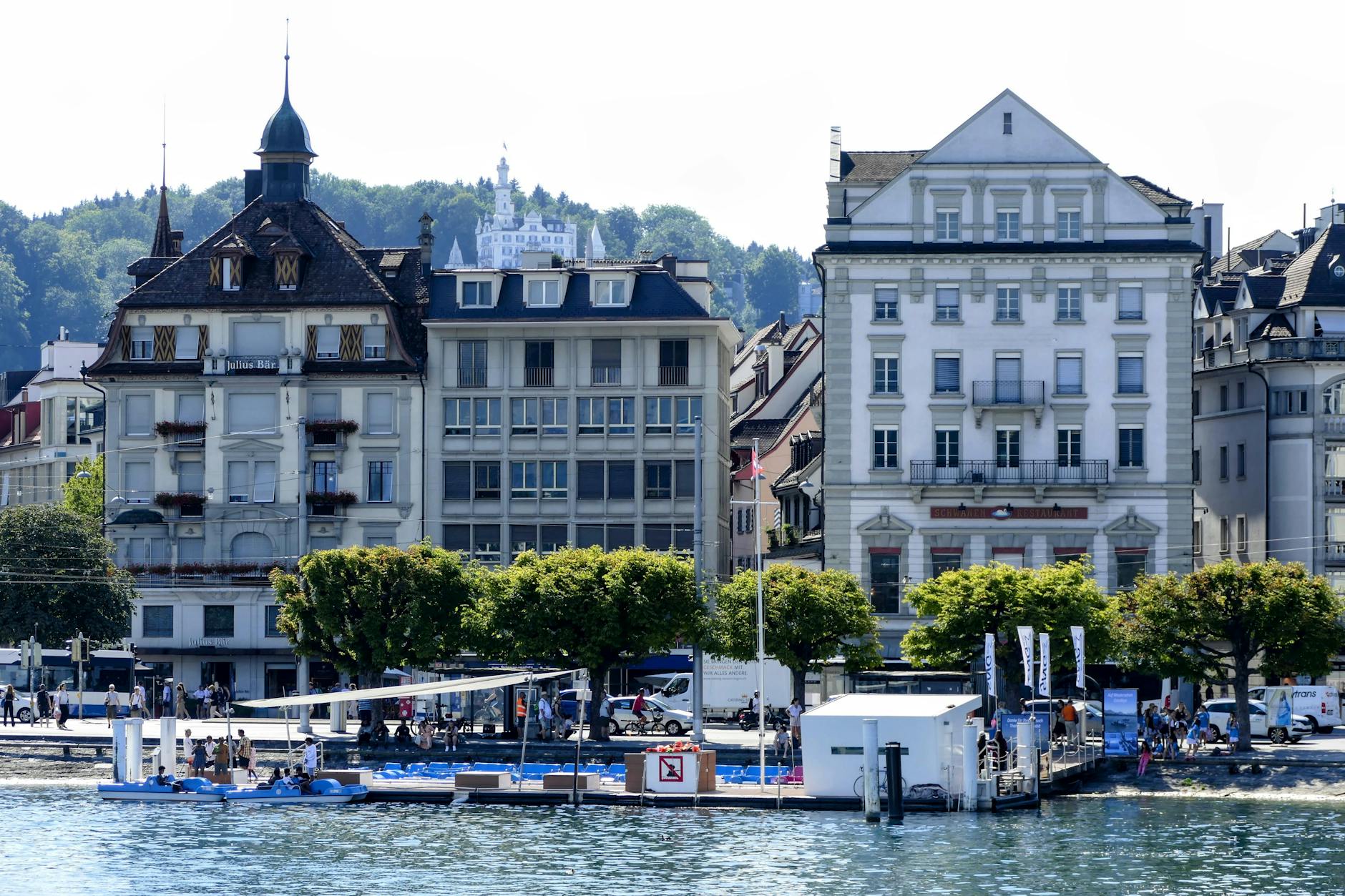 Zurich waterfront context for preparing health and insurance logistics.