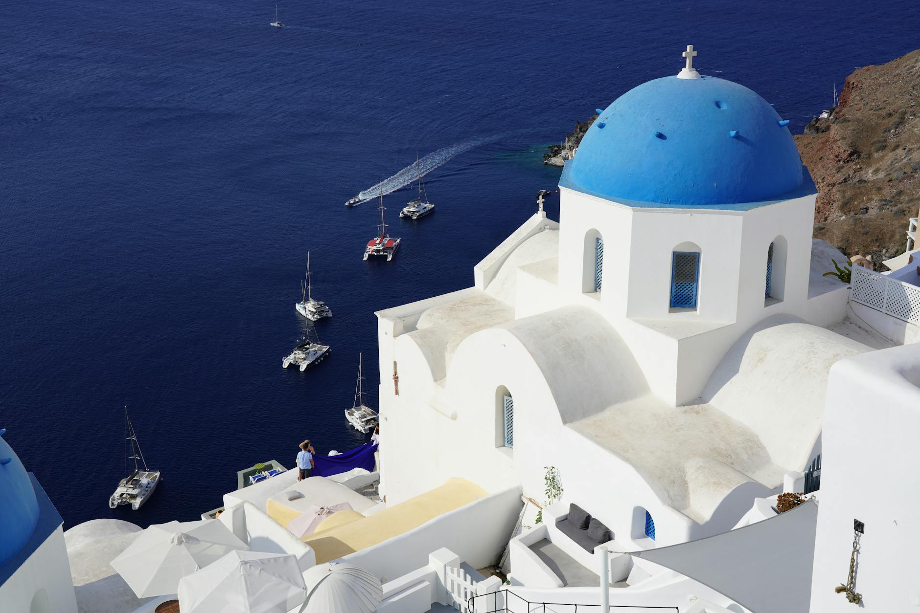 Santorini travel image