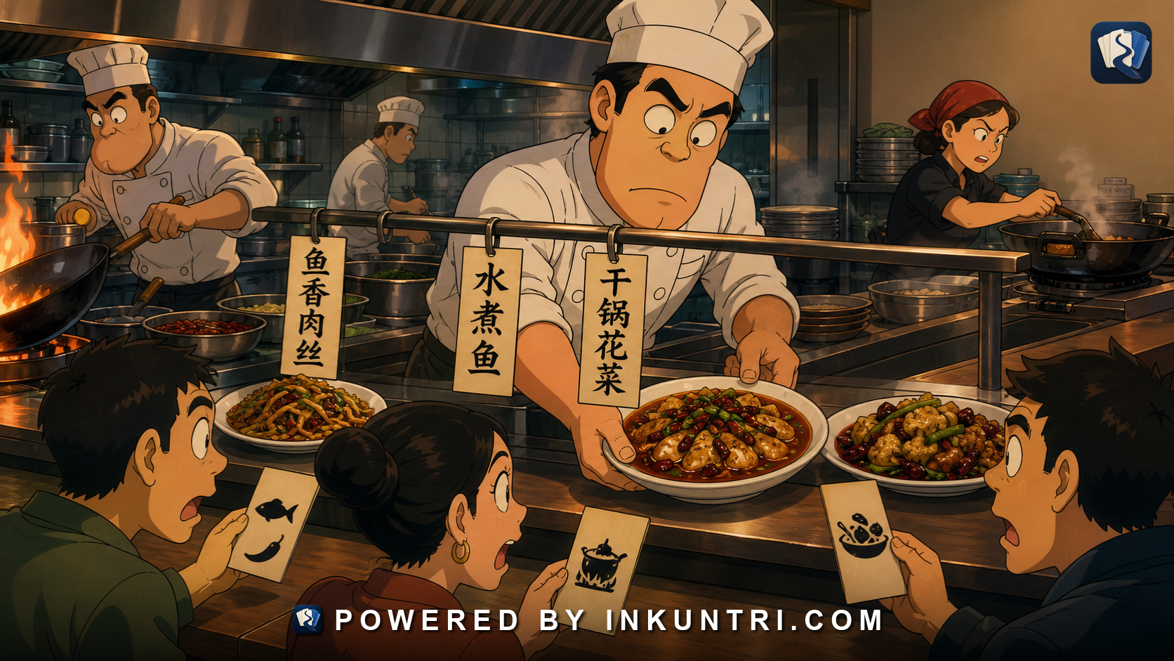 Illustration for How Menus Use Characters Differently From Textbooks.