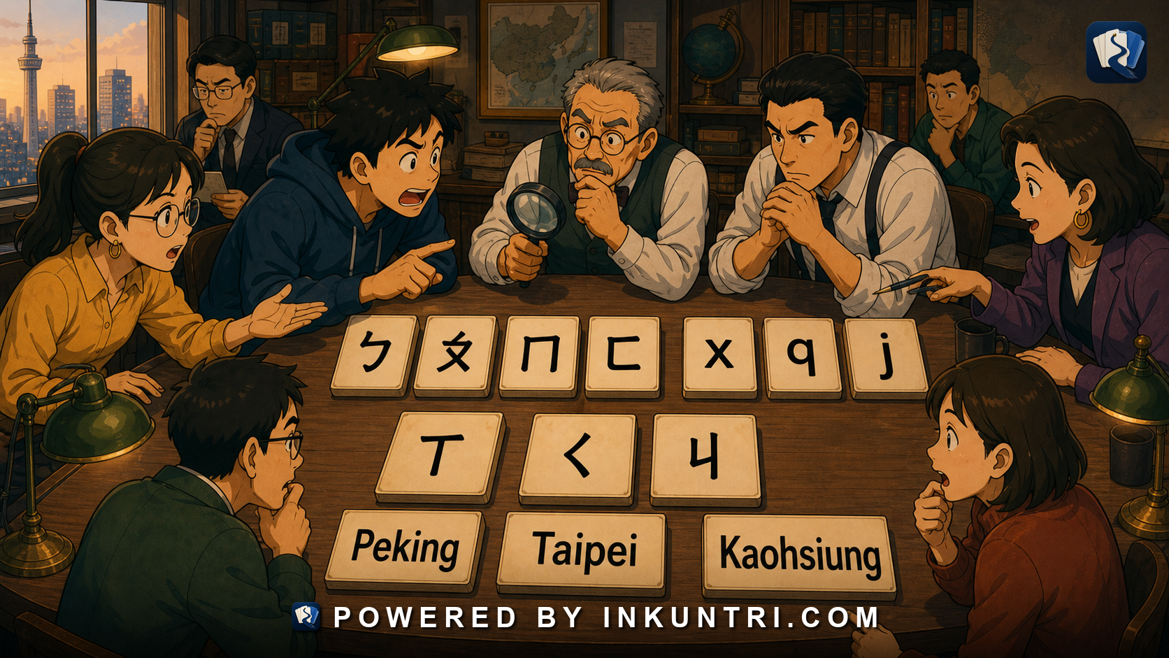 Illustration for Pinyin, Zhuyin, and the Politics of Pronunciation Notation.