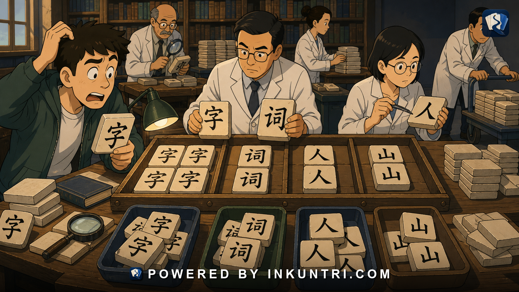 Illustration for When a Character Is Also a Word: 字, 词, and the Limits of English Categories.