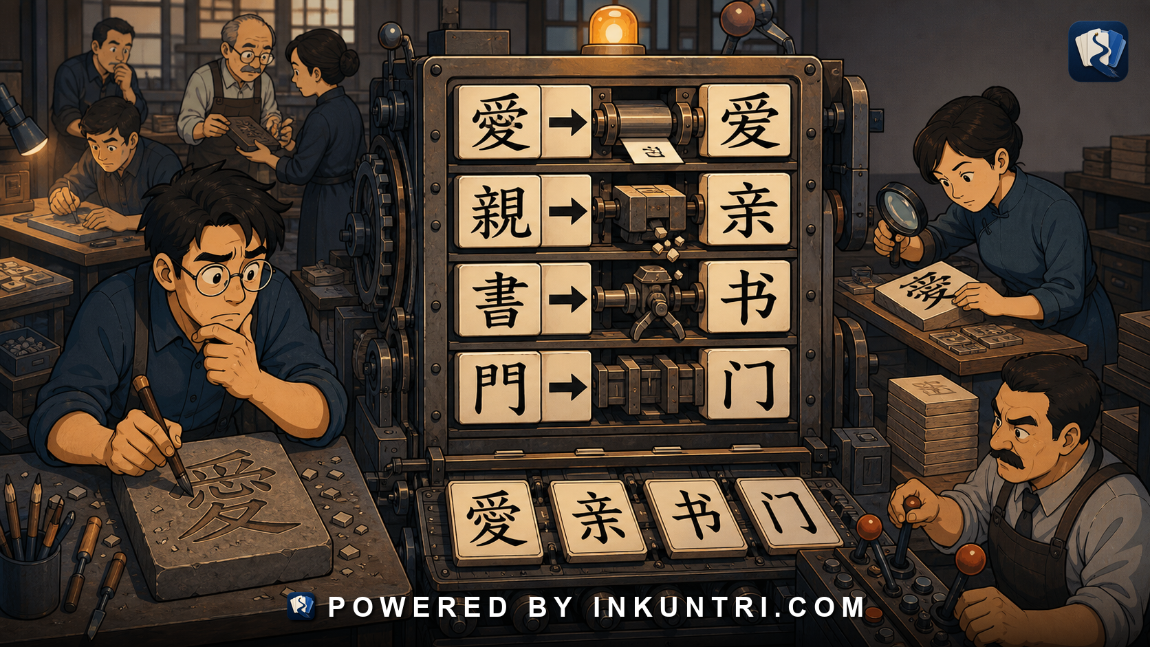 Illustration for Why Simplified Chinese Is Not Just “Fewer Strokes”.