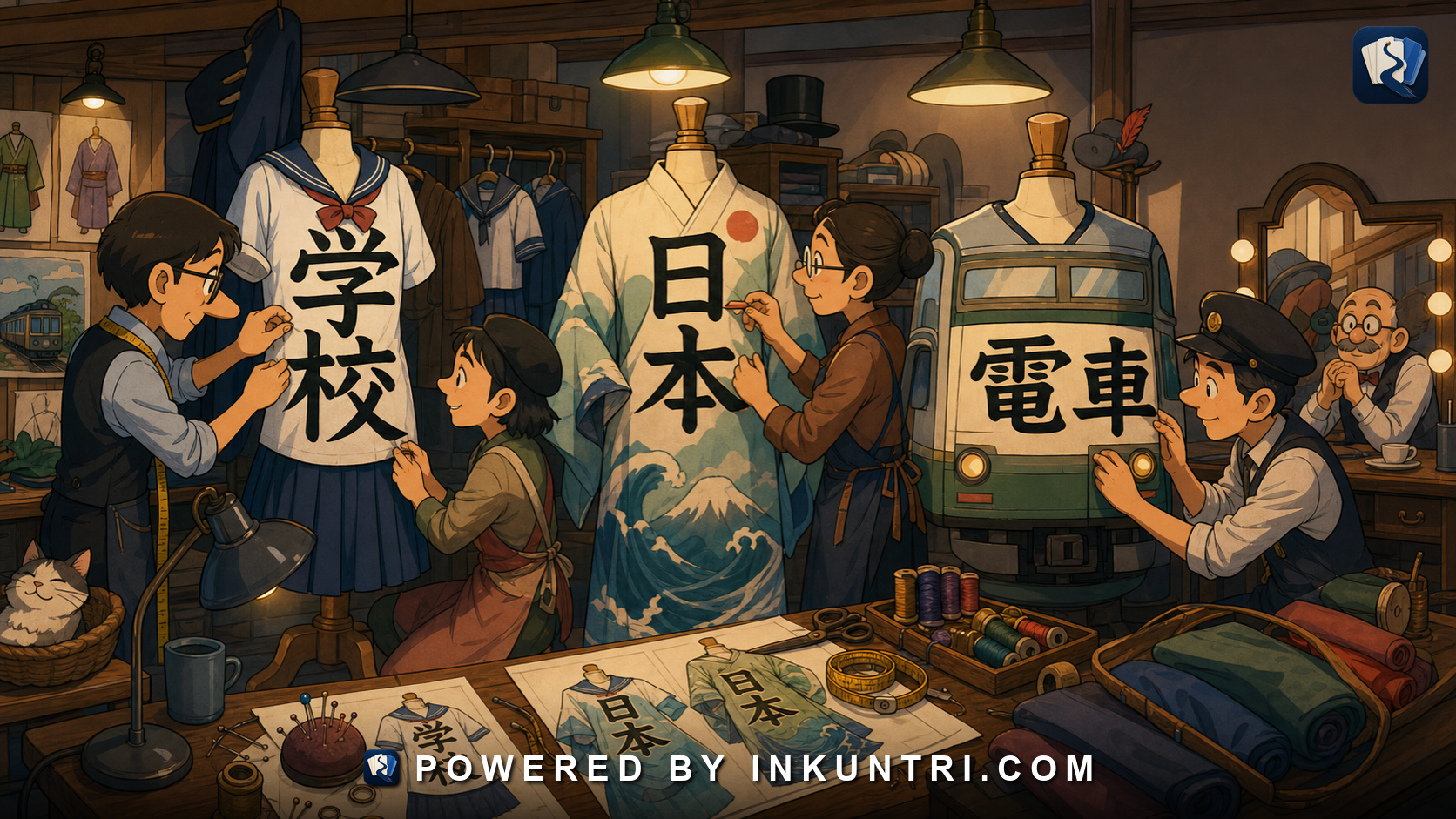 Illustration for Ateji and Gikun: When Kanji Represent Sound, Meaning, or Both.