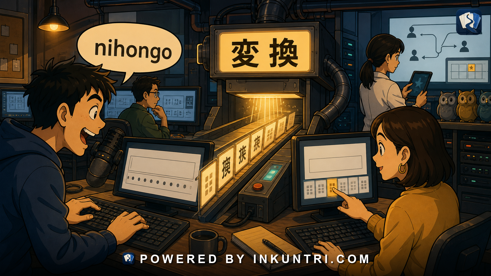 Illustration for How Japanese Input Methods Influence Modern Writing.