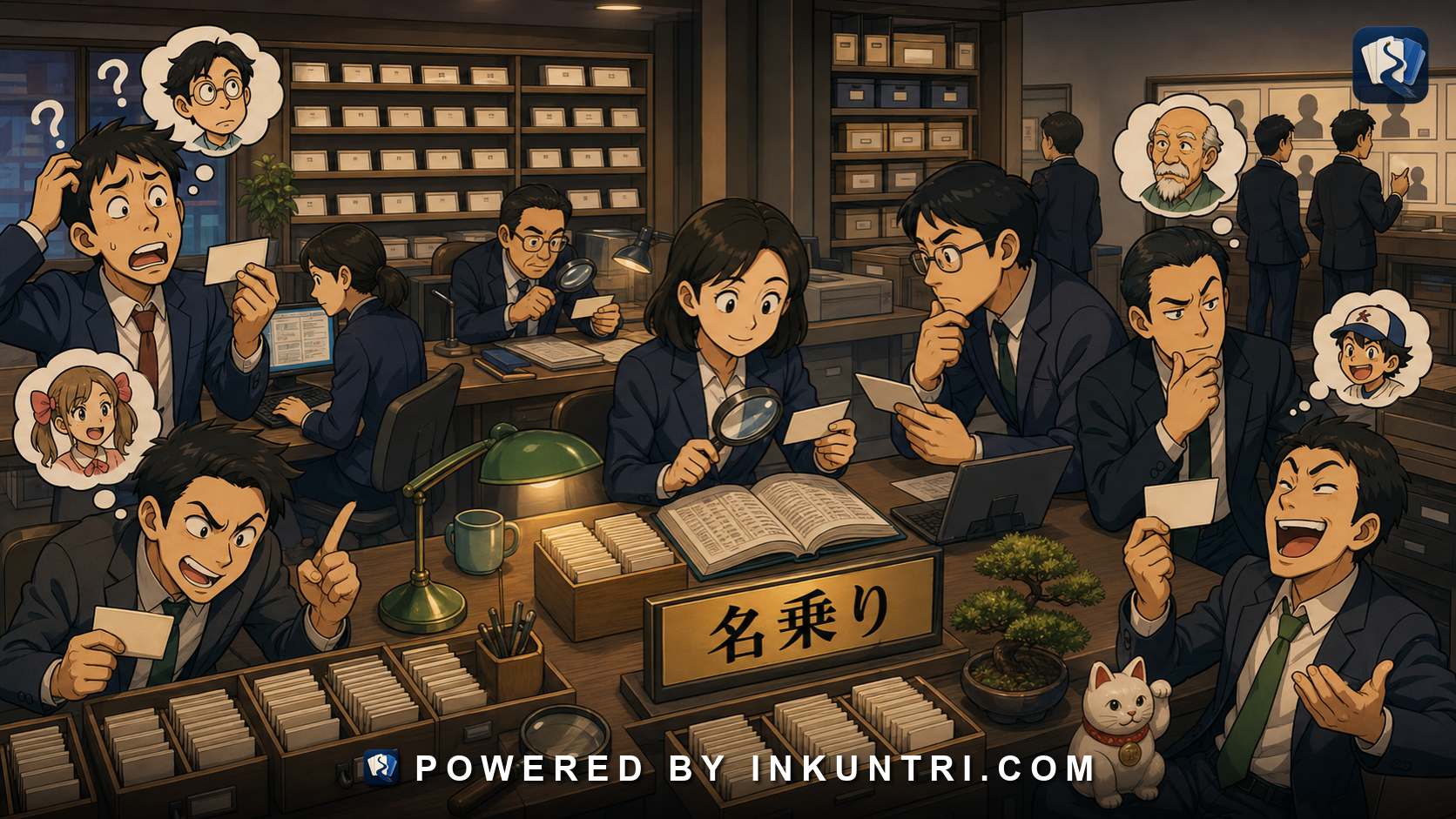 Illustration for Reading Japanese Names: Nanori, On/Kun, and Why Guessing Fails.