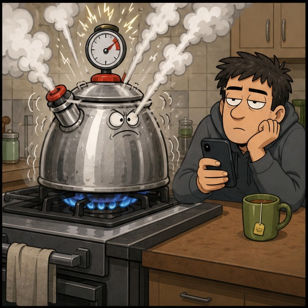 Illustration for кипячёная вода