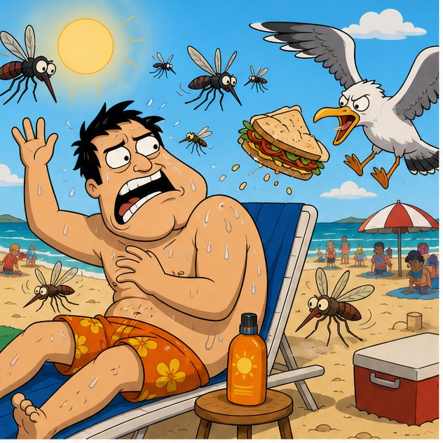 Illustration for лето
