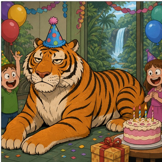 Illustration for тигр