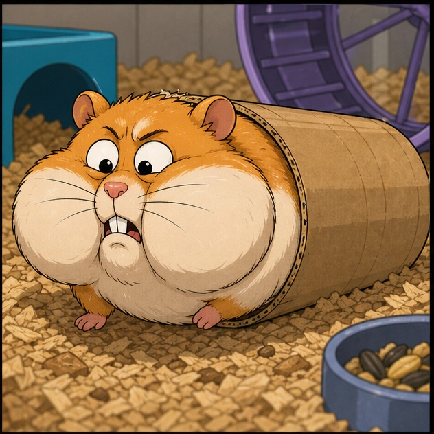 Illustration for толстый кот