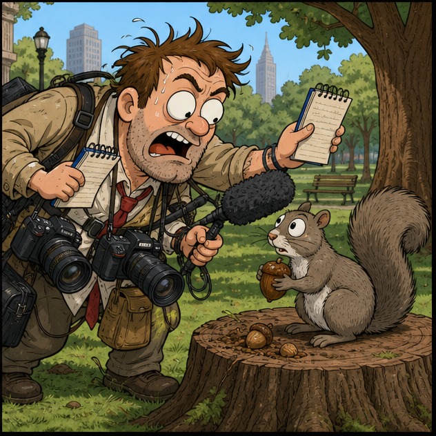 Illustration for журналист