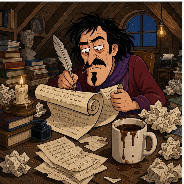 Illustration for поэт