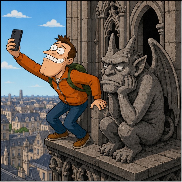Illustration for семейная фотография