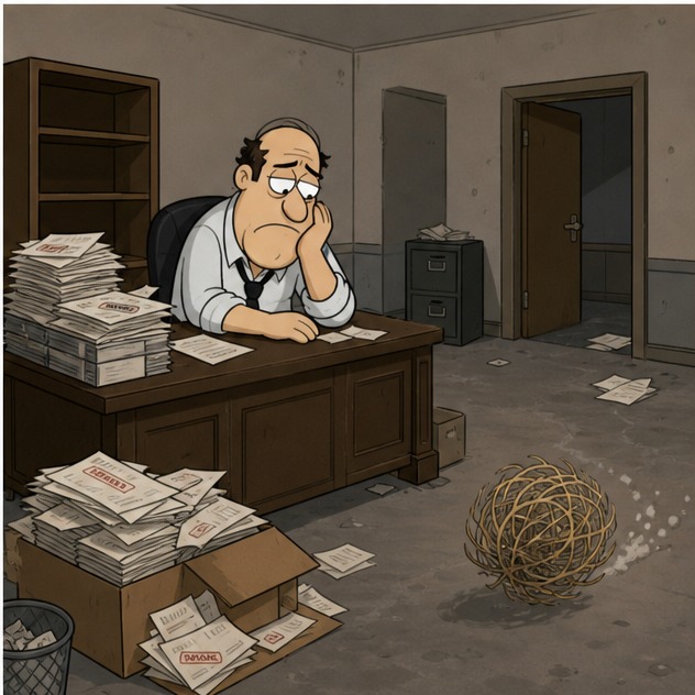 Illustration for обанкротиться