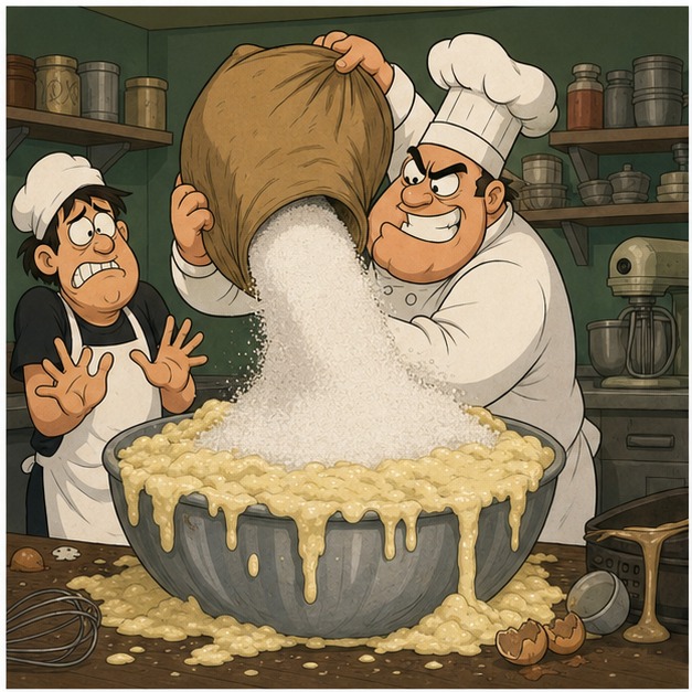 Illustration for добавить соль