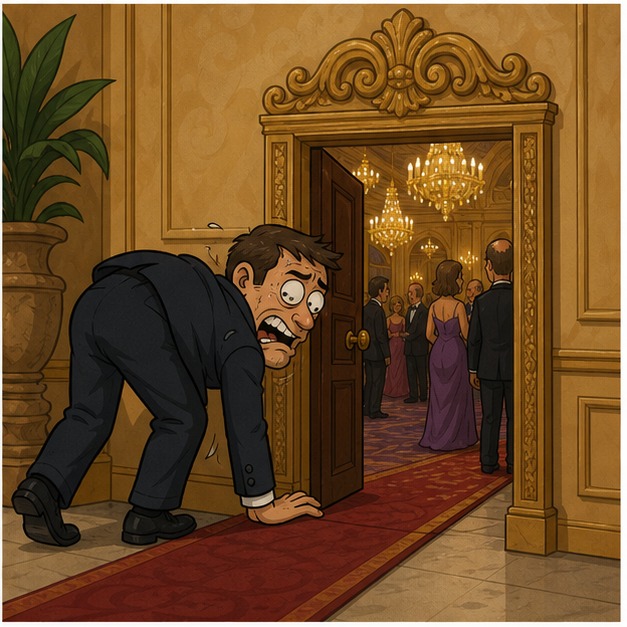 Illustration for войти; вступить