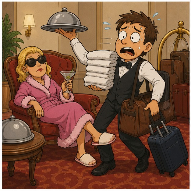 Illustration for гость