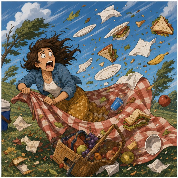 Illustration for ветер