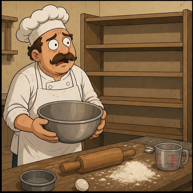 Illustration for не хватать желания