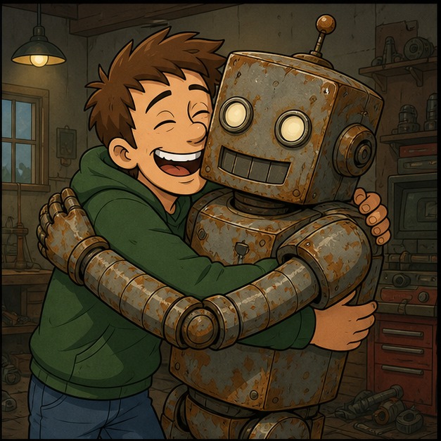 Illustration for старый друг