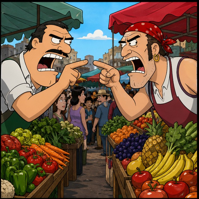 Illustration for местная торговля; местный бизнес