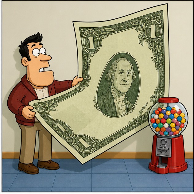 Illustration for один доллар