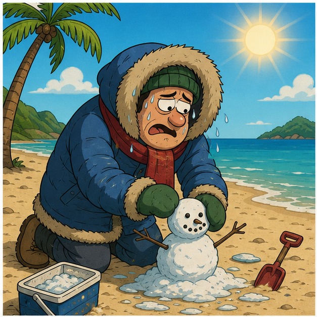 Illustration for зима