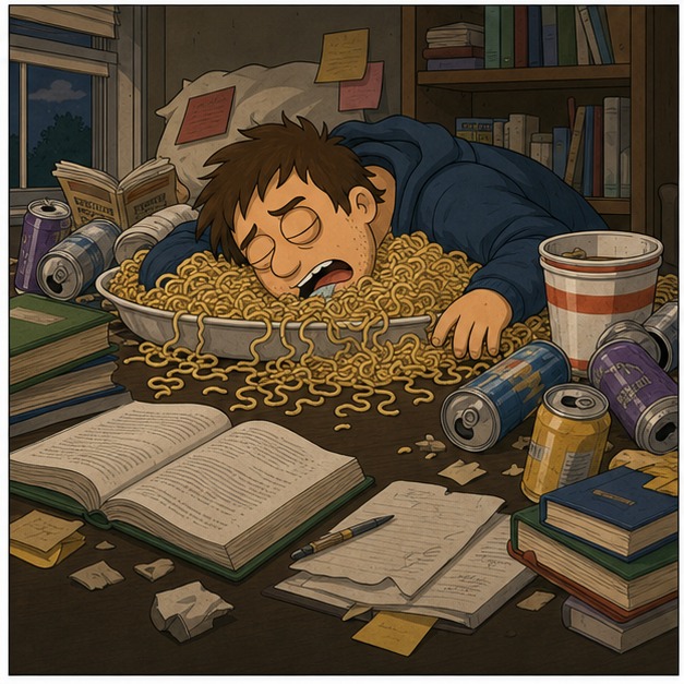 Illustration for студент колледжа