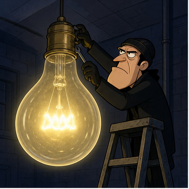 Illustration for электрическая лампочка